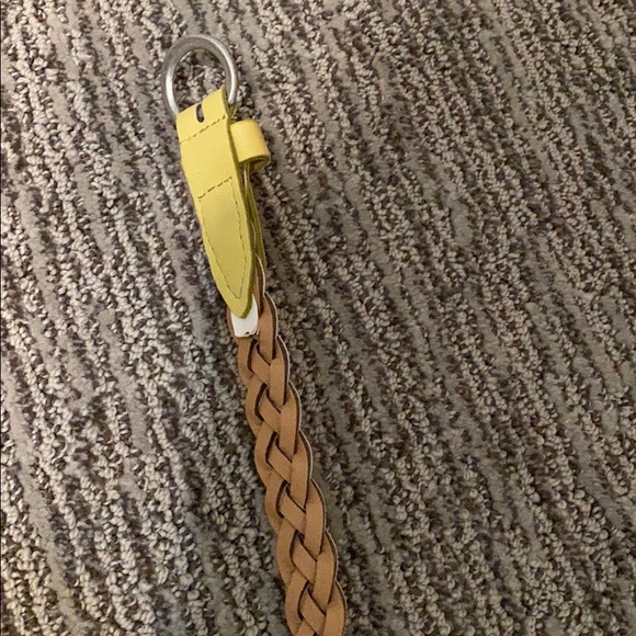 Yellow Braided Belt - Picture 4 of 5